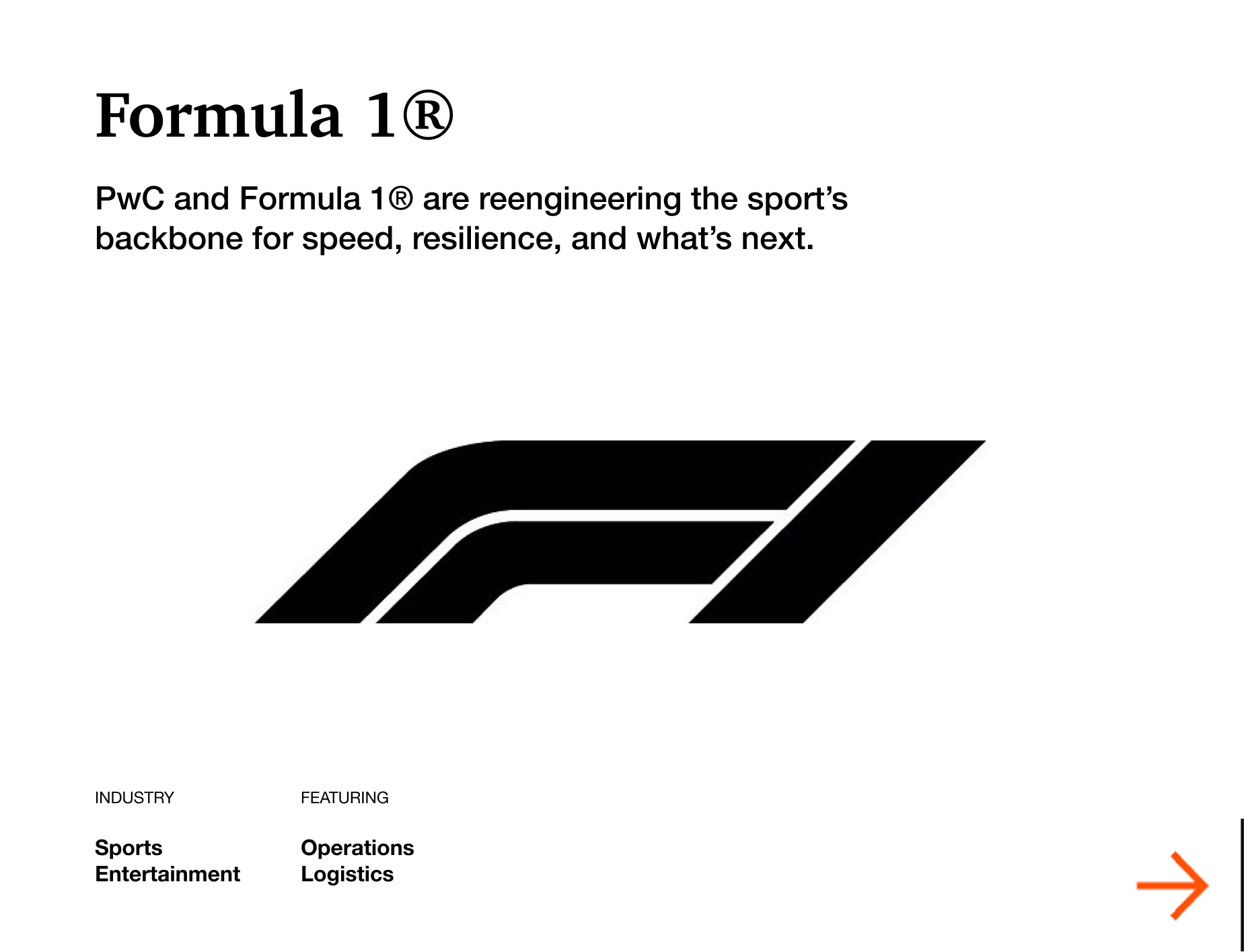 Formula 1 Case Study